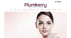 Desktop Screenshot of plumberryskincare.com